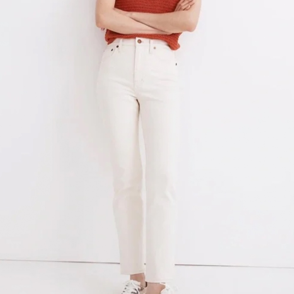 Madewell Slim Demi-Boot Jeans in Vintage Canvas 26